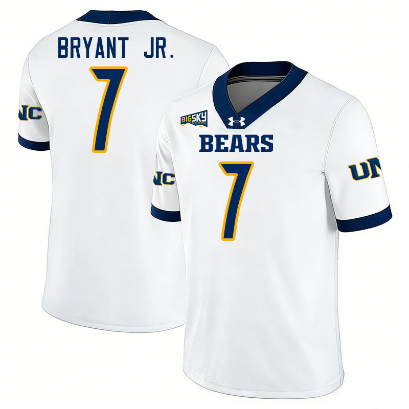Northern Colorado Bears #7 Darrell Bryant Jr. College Football Jerseys,Uniforms Stitched-White
